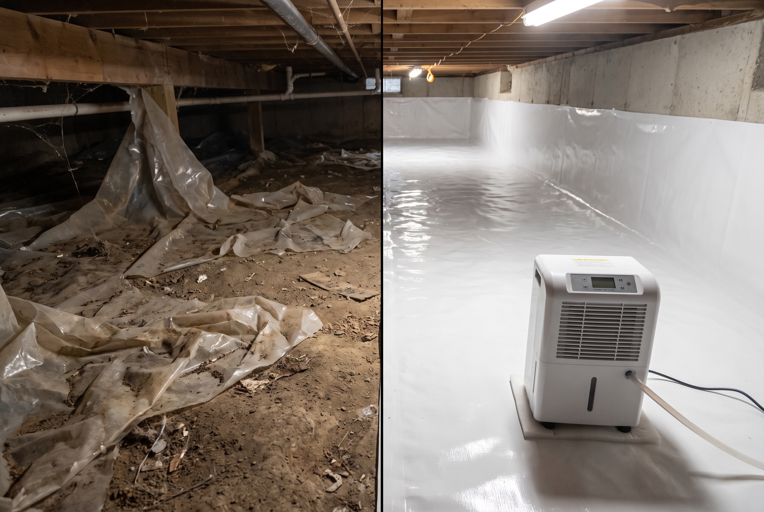 Crawl Space Encapsulation vs. Vapor Barrier: What’s the Difference and Which One Do You Need?